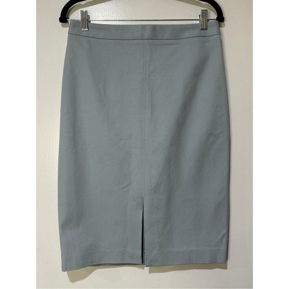Banana Republic Women's Light Blue Dressy Pencil Skirt Size 6 NWT Stretchy